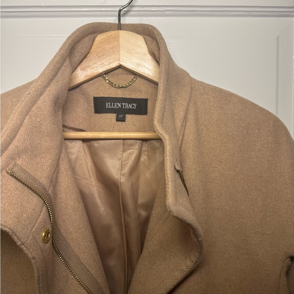 Ellen Tracy Wool Blend Stadium Coat - Picture 4 of 10